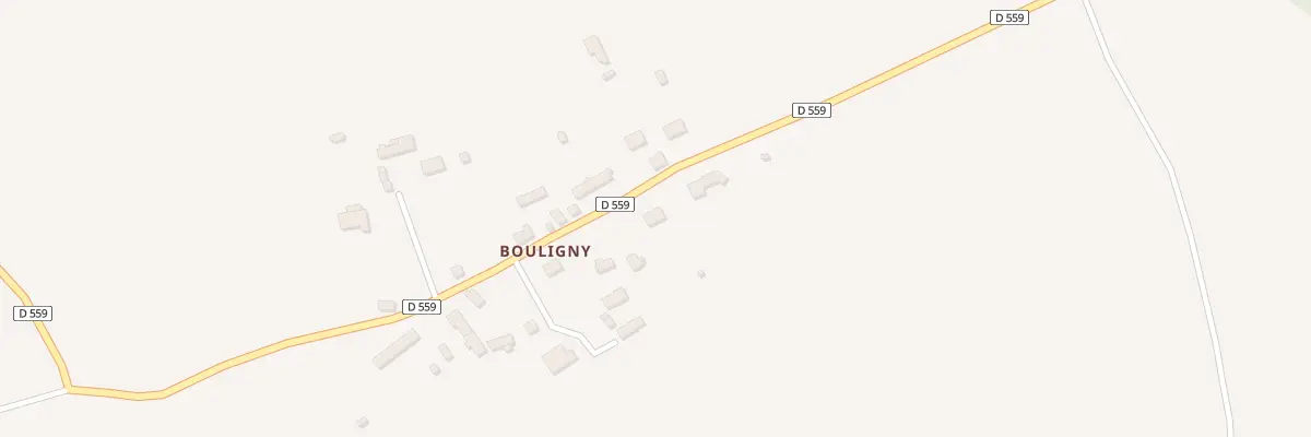 Plan du 1B Bouligny à La Barre-de-Semilly