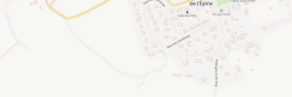 Plan du 15 Rue des Aumônes à Saint-André-de-l’Épine
