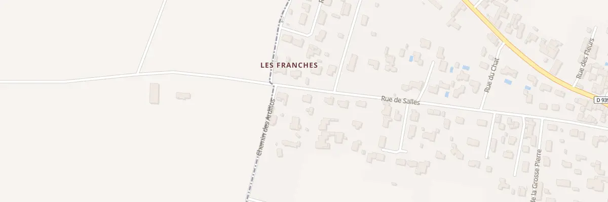 Plan du 37 Rue de Salles à Croix-Chapeau