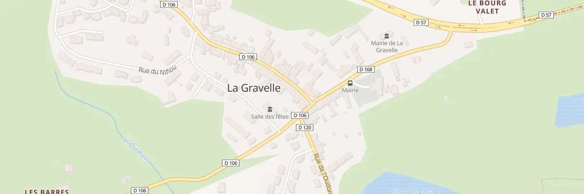 Plan du 28 Rue Madame de Sevigne à La Gravelle