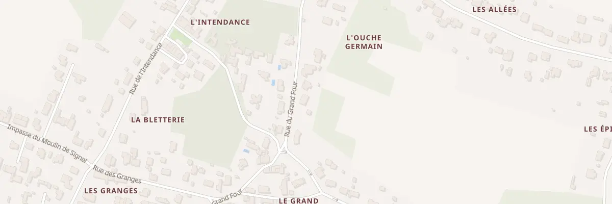 Plan du 284 Rue du Gd Four à Saint-Laurent-de-la-Prée