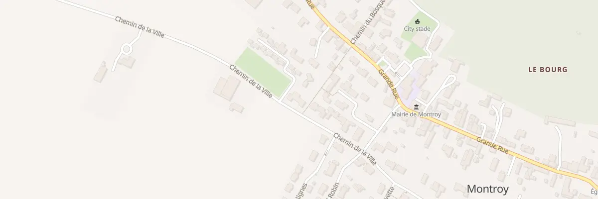 Plan du 35 Che de la Ville à Montroy