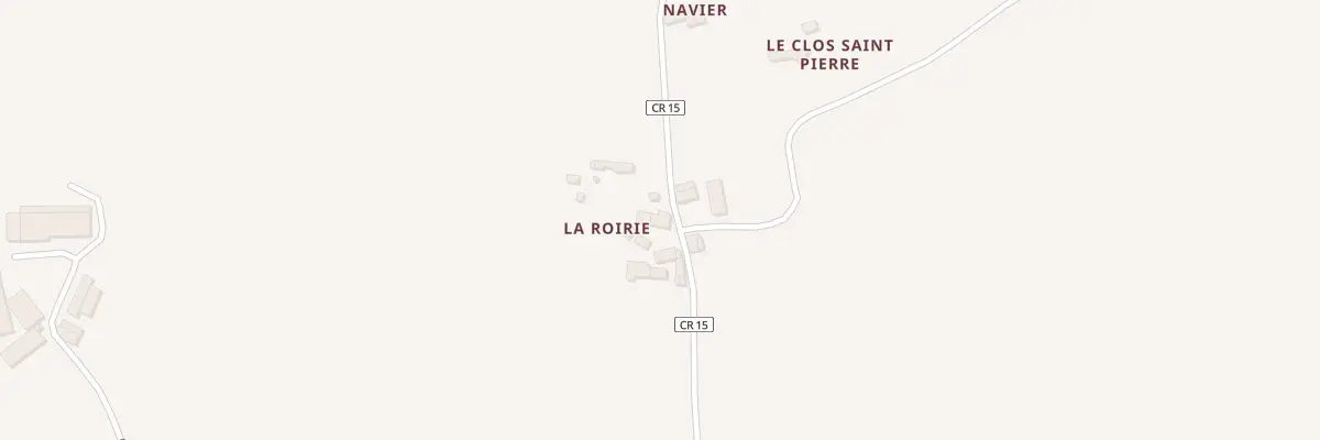 Plan du 5 La Roirie à Landivy