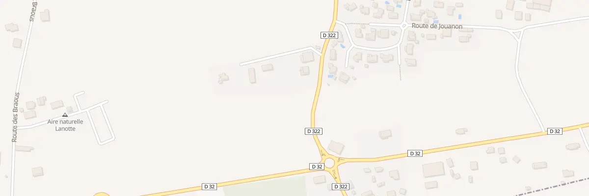 Plan du 185 Rte de Saint Vincent de Paul à Yzosse