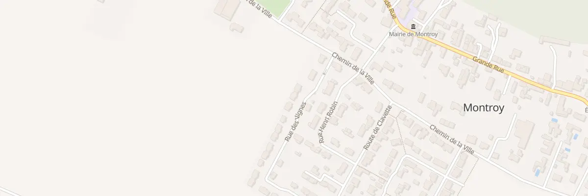 Plan du 29 Rue des Vignes à Montroy