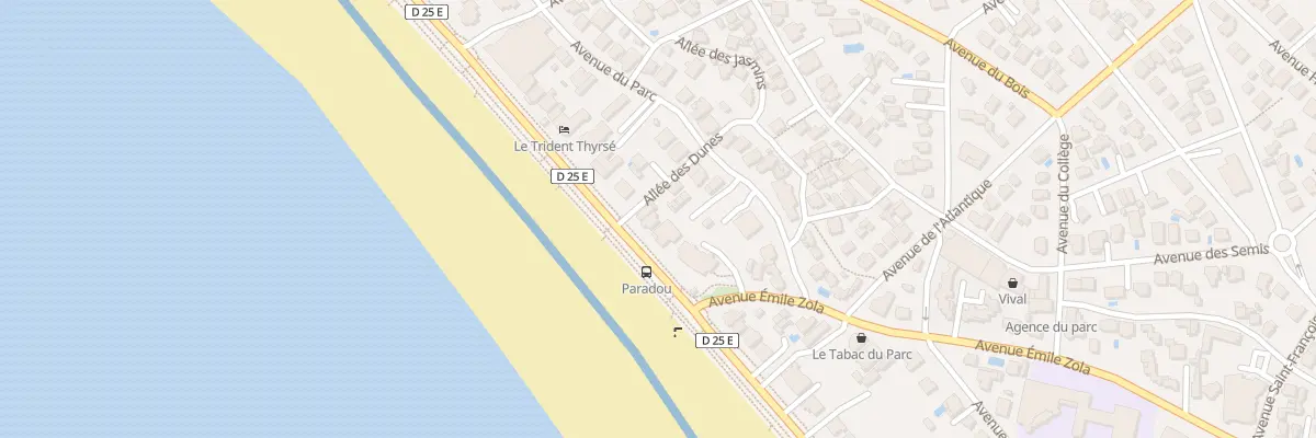 Plan du 86 Bd Frédéric Garnier à Royan