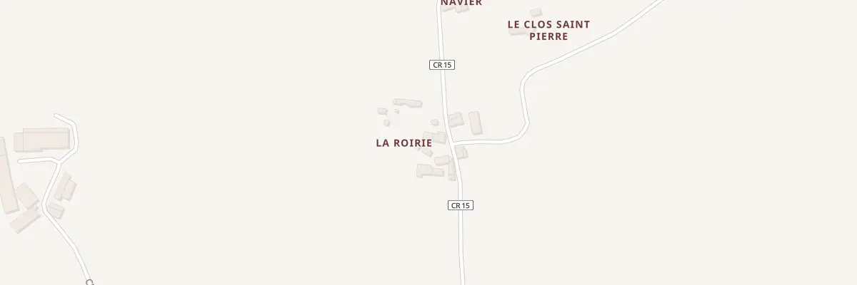 Plan du 7 La Roirie à Landivy