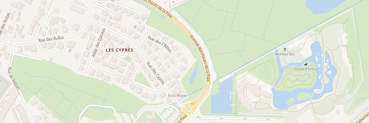 Plan du 7 Rue des Cèdres à Royan