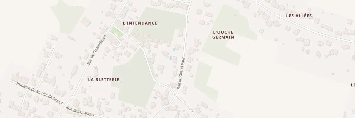 Plan du 289 Rue du Grand Four à Saint-Laurent-de-la-Prée