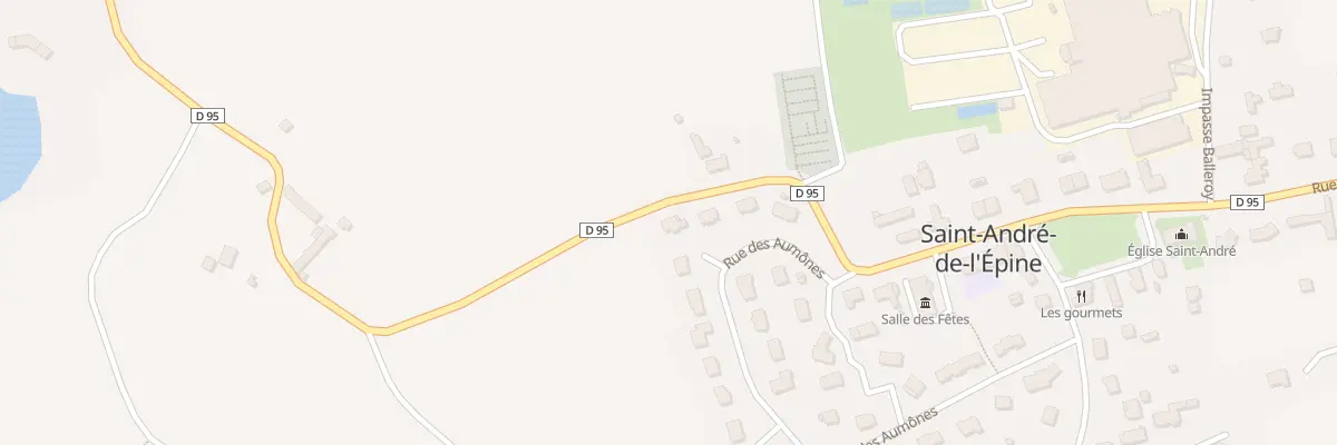 Plan du 29 Rue des Aumônes à Saint-André-de-l’Épine