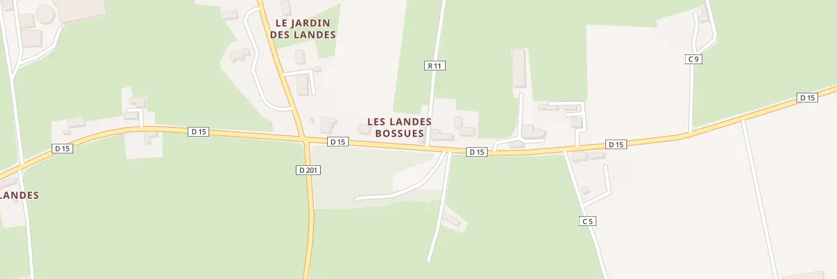 Plan du 2630 Rte de l’Épinay Tesson à Cartigny-l’Épinay