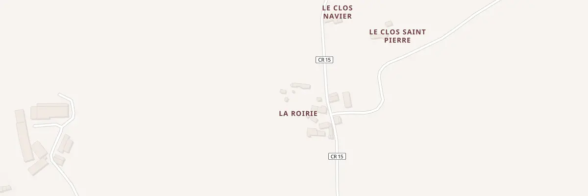 Plan du 9 La Roirie à Landivy