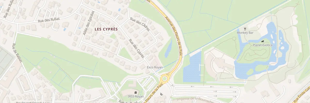 Plan du 3 Rue des Cèdres à Royan
