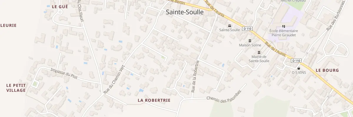 Plan du 7Q Rue du Chemin Vert à Sainte-Soulle