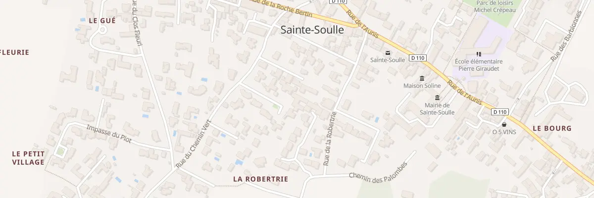 Plan du 7T Rue du Chemin Vert à Sainte-Soulle