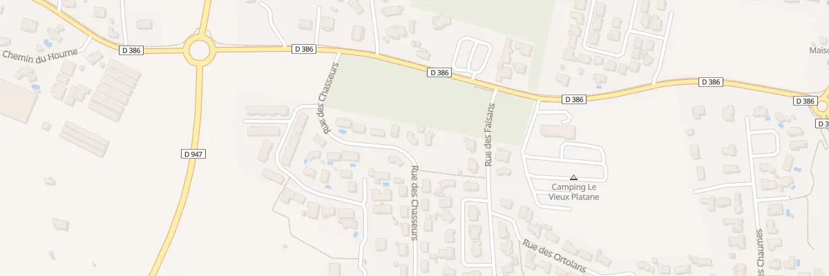Plan du 17 Rue des Chasseurs à Narrosse