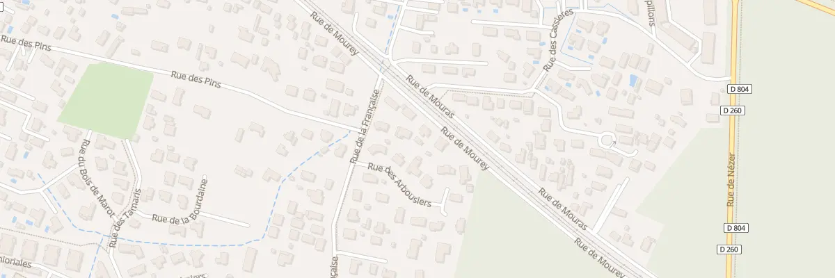 Plan du 9B Rue de Mourey au Teich