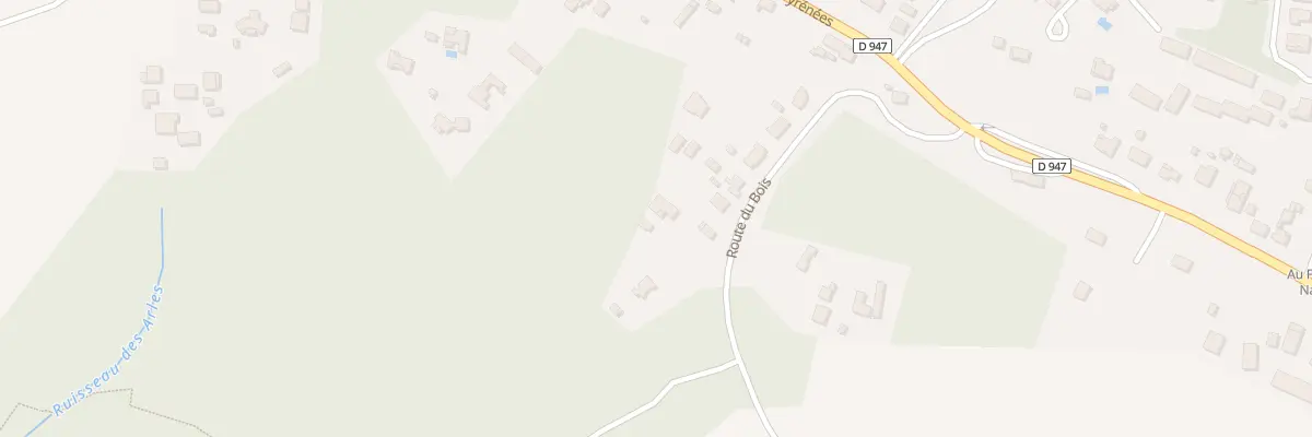 Plan du 24 Rte du Bois à Narrosse