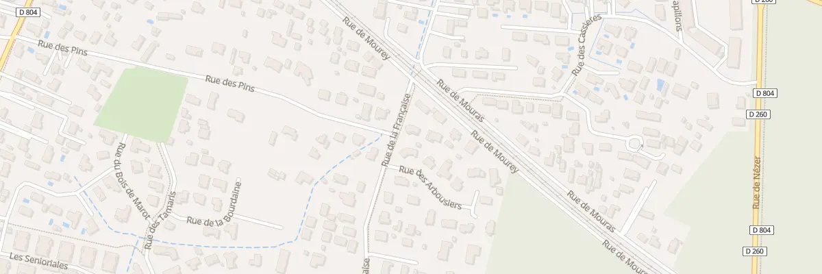 Plan du 3B Rue de Française au Teich