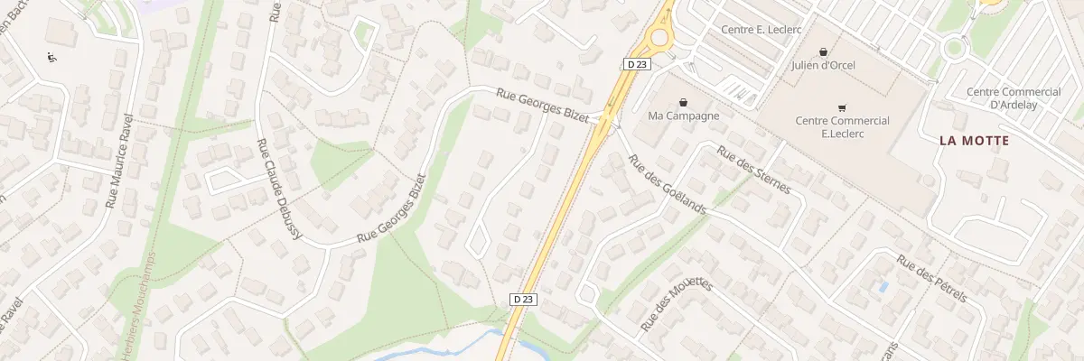 Plan du 5 Rue Léo Delibes aux Herbiers