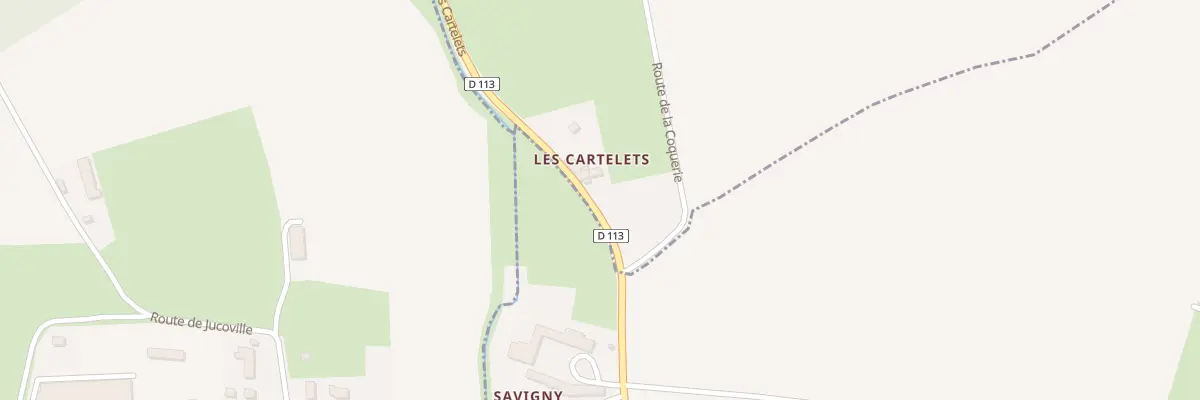 Plan du 5027 Les Cartelets à Cricqueville-en-Bessin