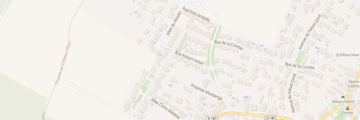 Plan du 11 Rue Robert Velter à Saint-Sulpice-de-Royan