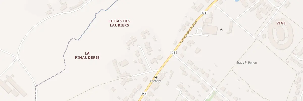 Plan du 1 Imp de la Pinauderie à Soubise