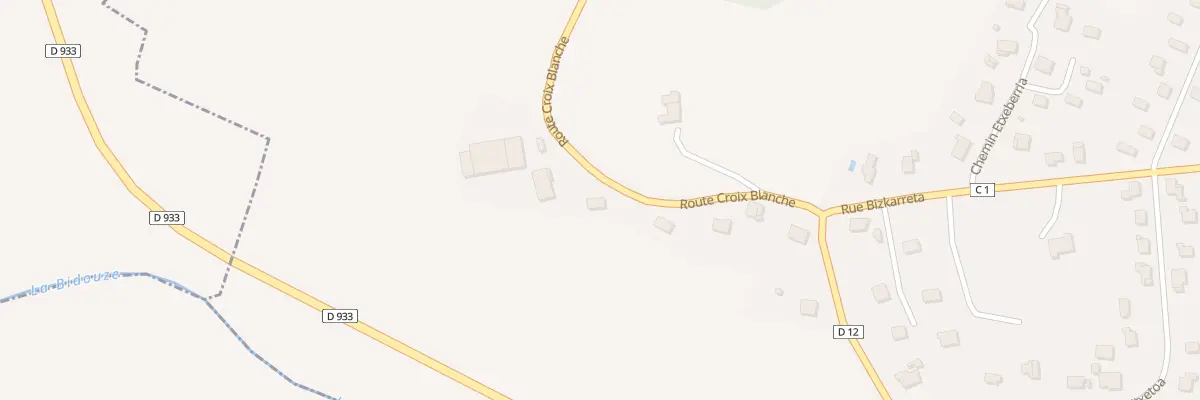 Plan du 530 Rte Croix Blanche à Béhasque-Lapiste