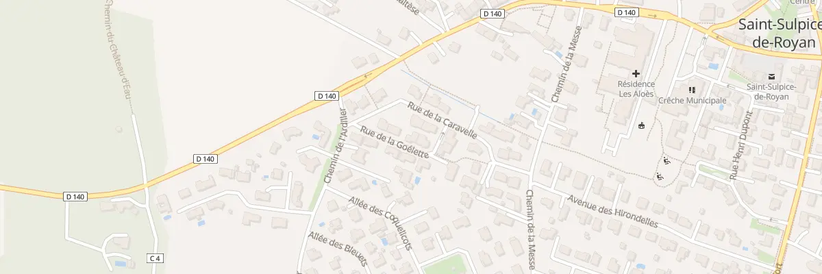 Plan du 4 Rue de la Goélette à Saint-Sulpice-de-Royan