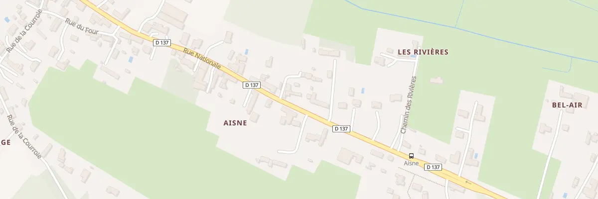Plan du 33 Rue nationale à Chaillé-les-Marais