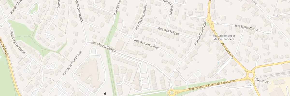 Plan du 13 Rue des Jonquilles aux Herbiers