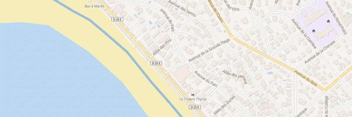 Plan du 4 Av de la Grande Plage à Royan