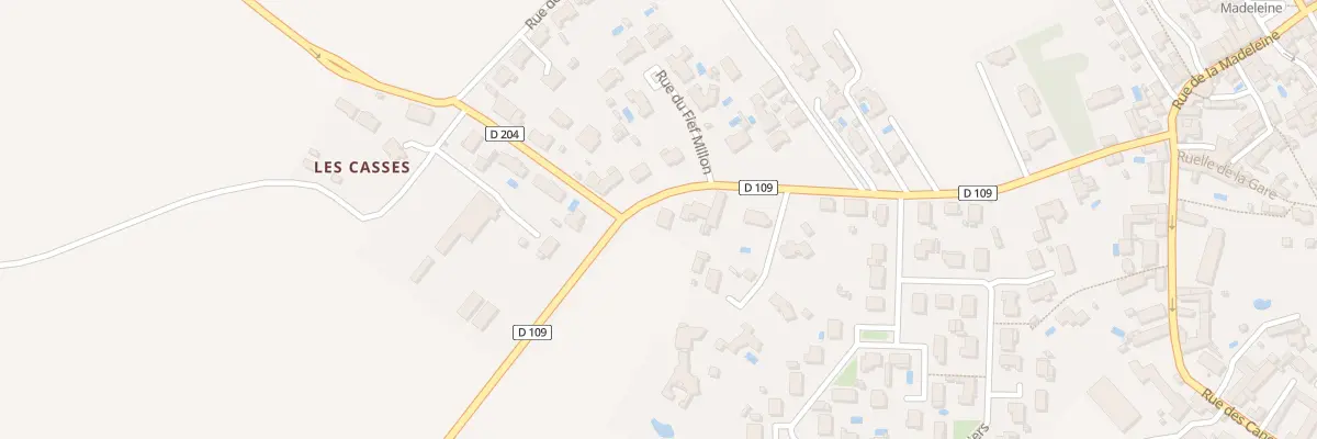Plan du 33 Rue de Châtelaillon à La Jarrie
