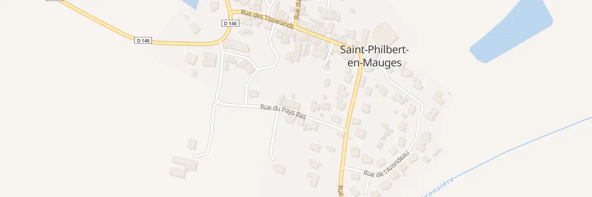 Plan du 8 Rue du Pays Bas (St Philbert) à Beaupréau-en-Mauges