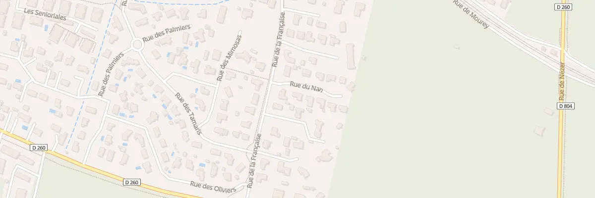 Plan du 25Q Rue de Française au Teich
