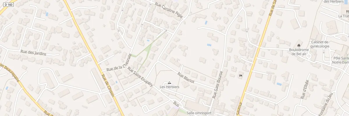 Plan du 12 Rue Blériot aux Herbiers