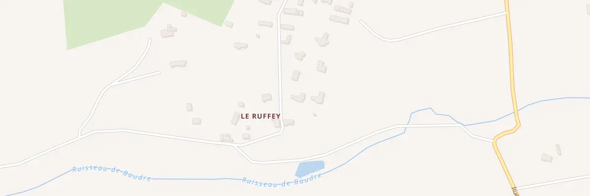 Plan du 21D Le Ruffey à La Barre-de-Semilly