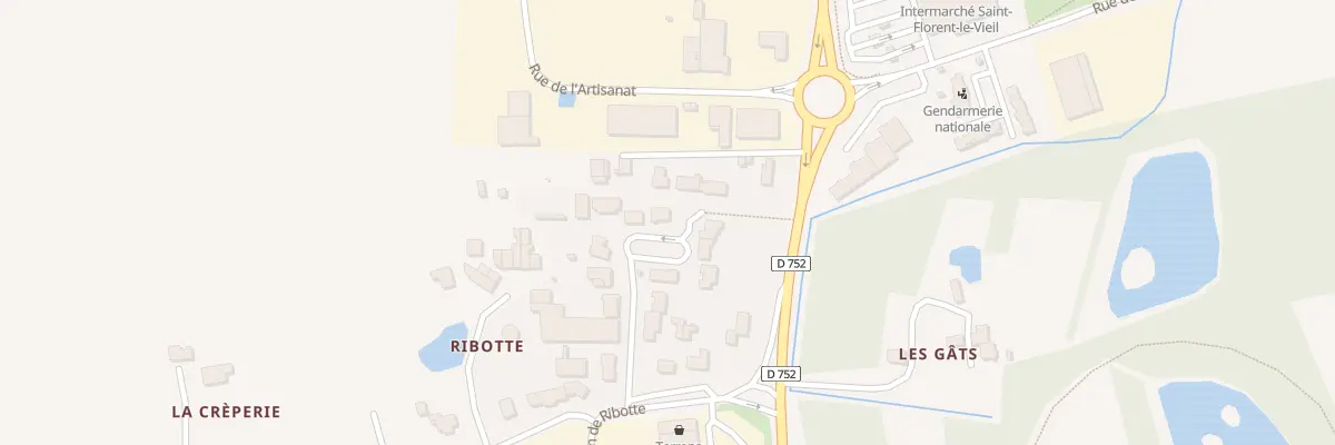 Plan du 7 Domaine de Ribotte (Floren à Mauges-sur-Loire