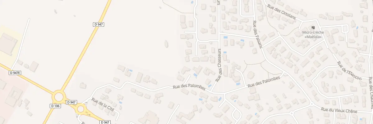 Plan du 4 Rue des Perdrix à Narrosse