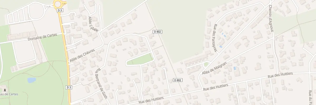 Plan du 16 Rue du Cormoran à Audenge