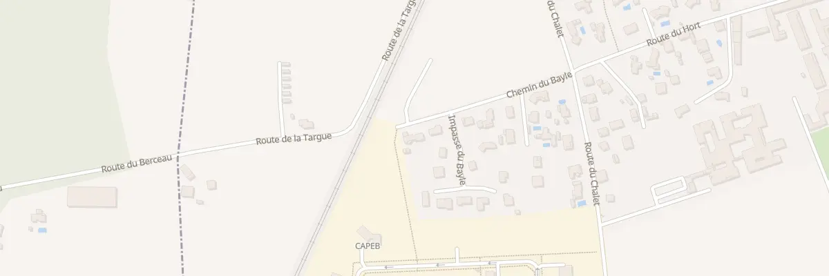 Plan du 221 Che du Bayle à Saint-Vincent-de-Paul