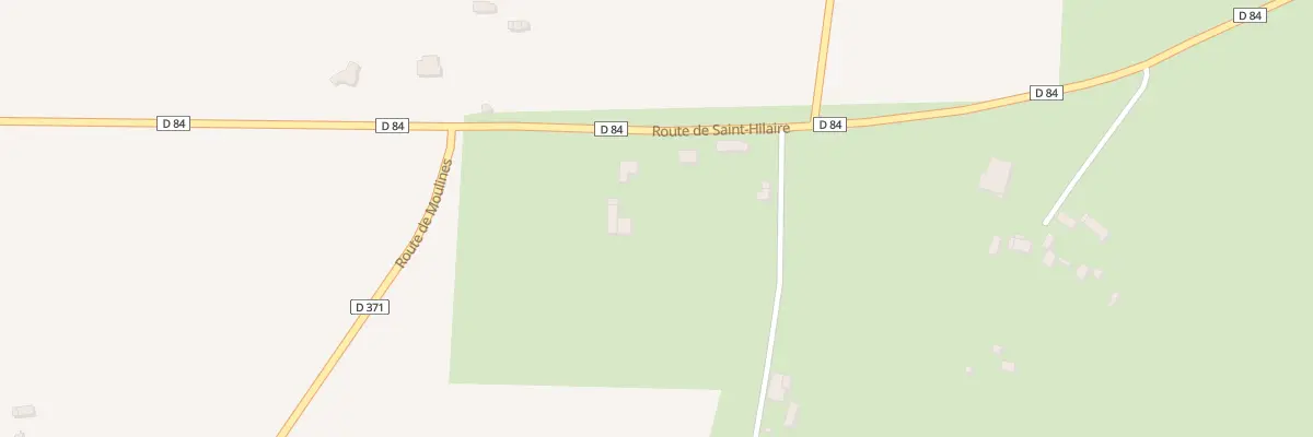 Plan du 13 Rte de Saint-Hilaire à Lapenty