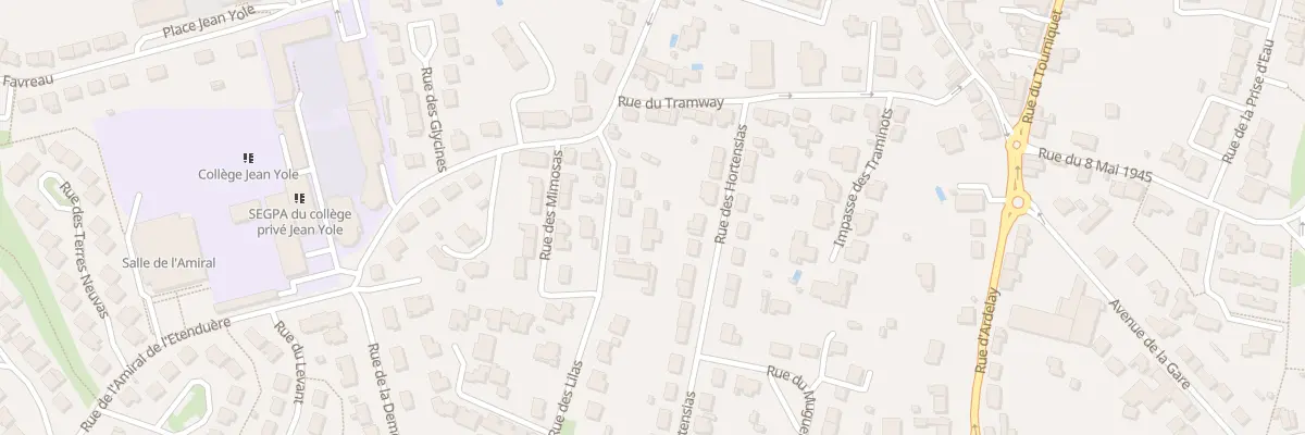 Plan du 5 Rue des Lilas aux Herbiers