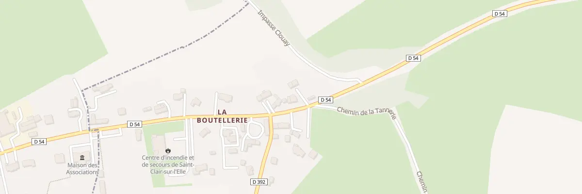 Plan du 2 La Bouteillerie à Saint-Jean-de-Savigny