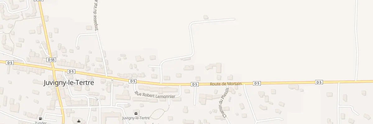 Plan du 9003 Rue de Mortain - Juvigny à Juvigny les Vallées