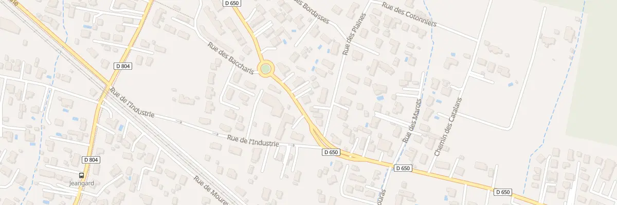 Plan du 3 Rue des Plaines au Teich