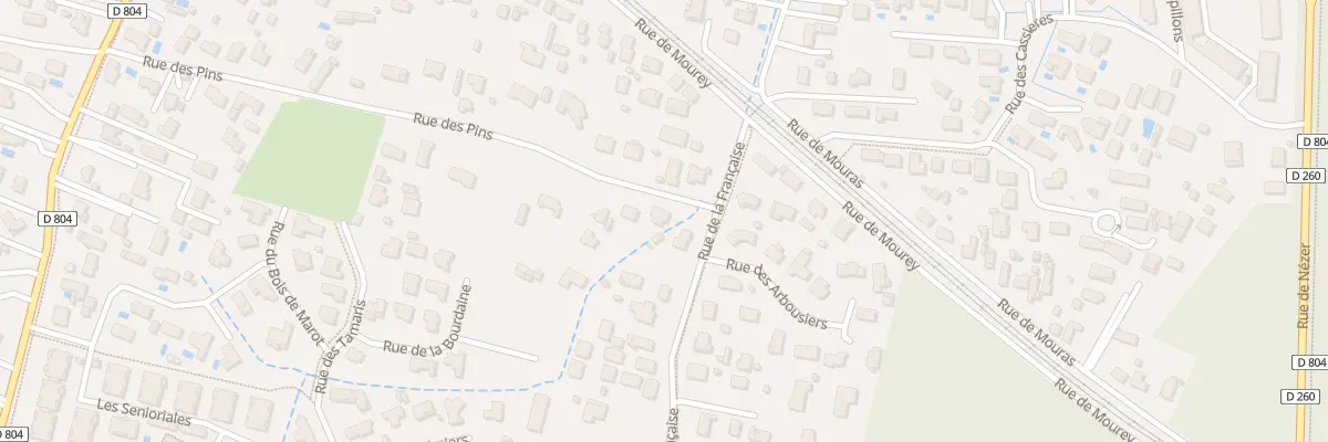 Plan du 9005 Rue des Pins au Teich
