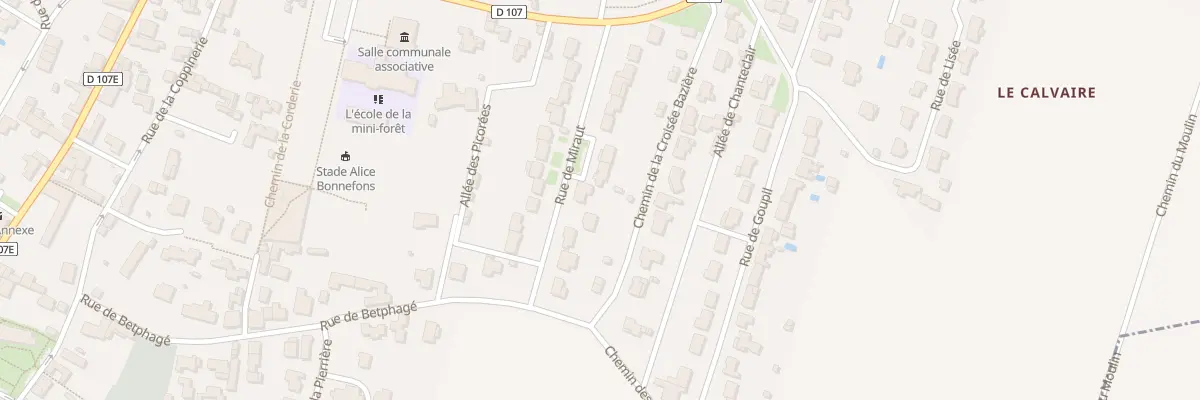 Plan du 17 Rue de Miraut à Bourgneuf