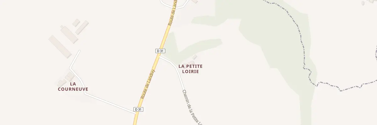 Plan du 1 Che de la Petite Loirie à Saint-Mars-sur-la-Futaie