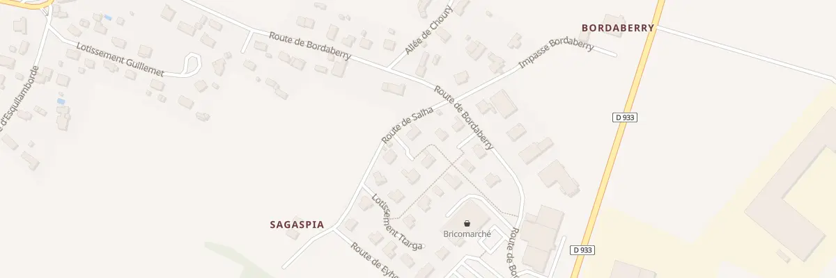 Plan du 4 Lot Ttarga à Aïcirits-Camou-Suhast